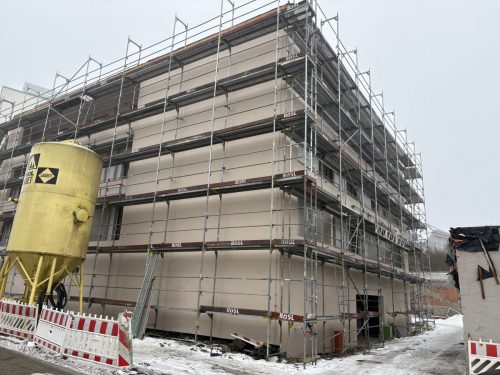 Fassade Suedwest Neubau Stand 27.11.25